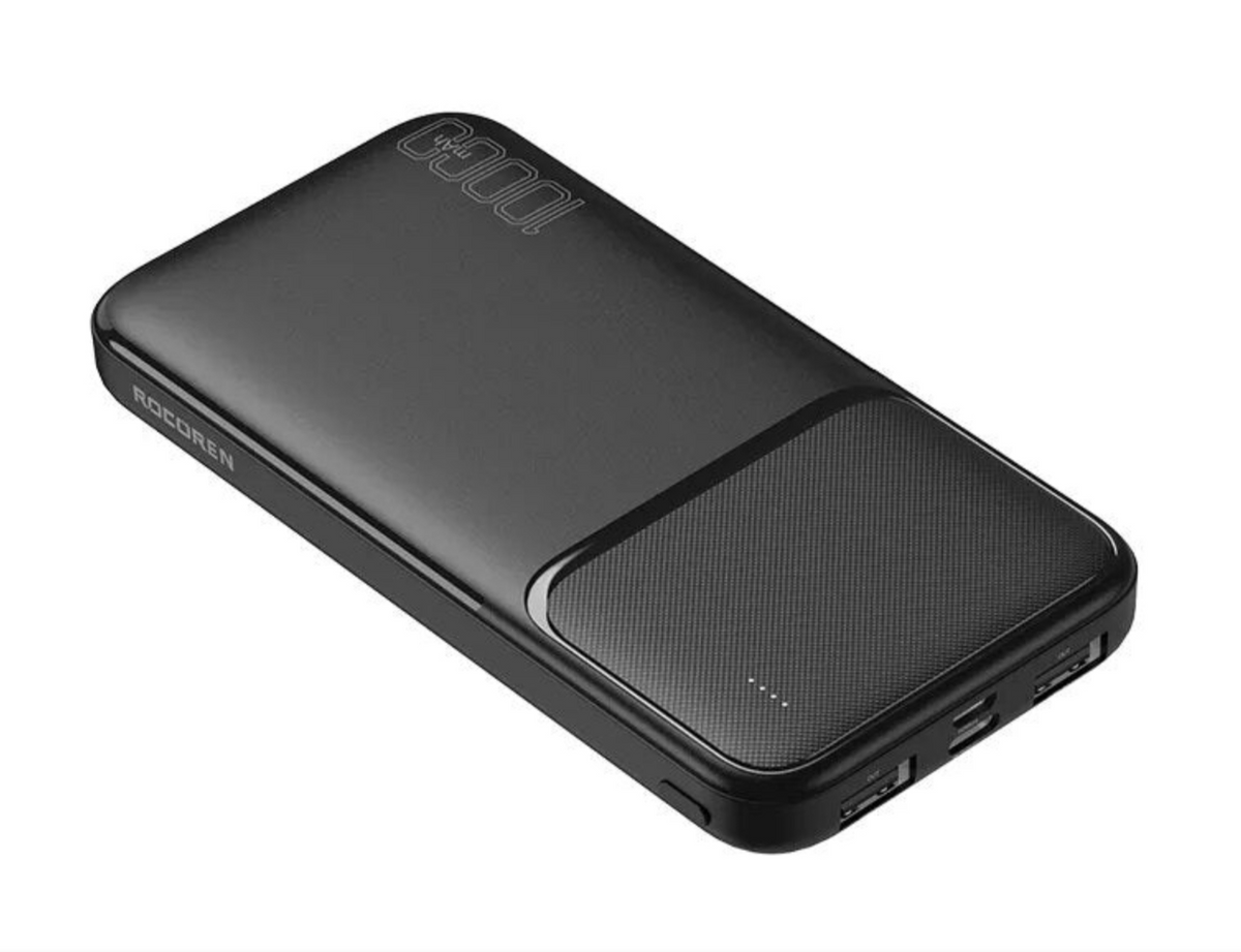 Rocoren Power Bank 10000mAh Portable Charger External Battery PoverBank 10000 Fast Charging Powerbank For iPhone Xiaomi mi POCO